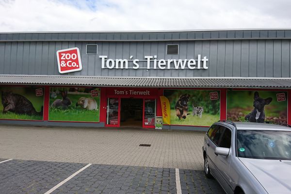 Großwerbeanlage Tom´s Tierwelt