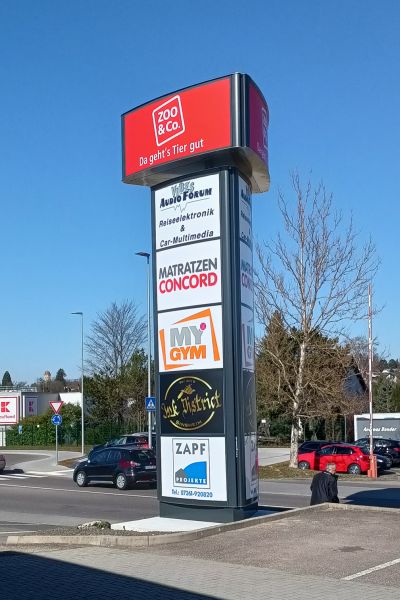 3 seitige Pylone der Firma Lurz