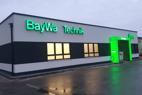 Eingangsportal BayWa Technik