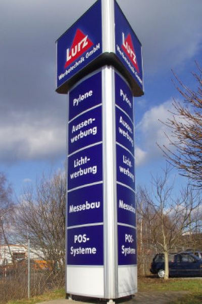 3 seitige Pylone der Firma Lurz