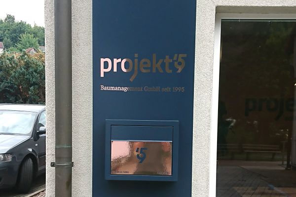 Schild Projekt 95